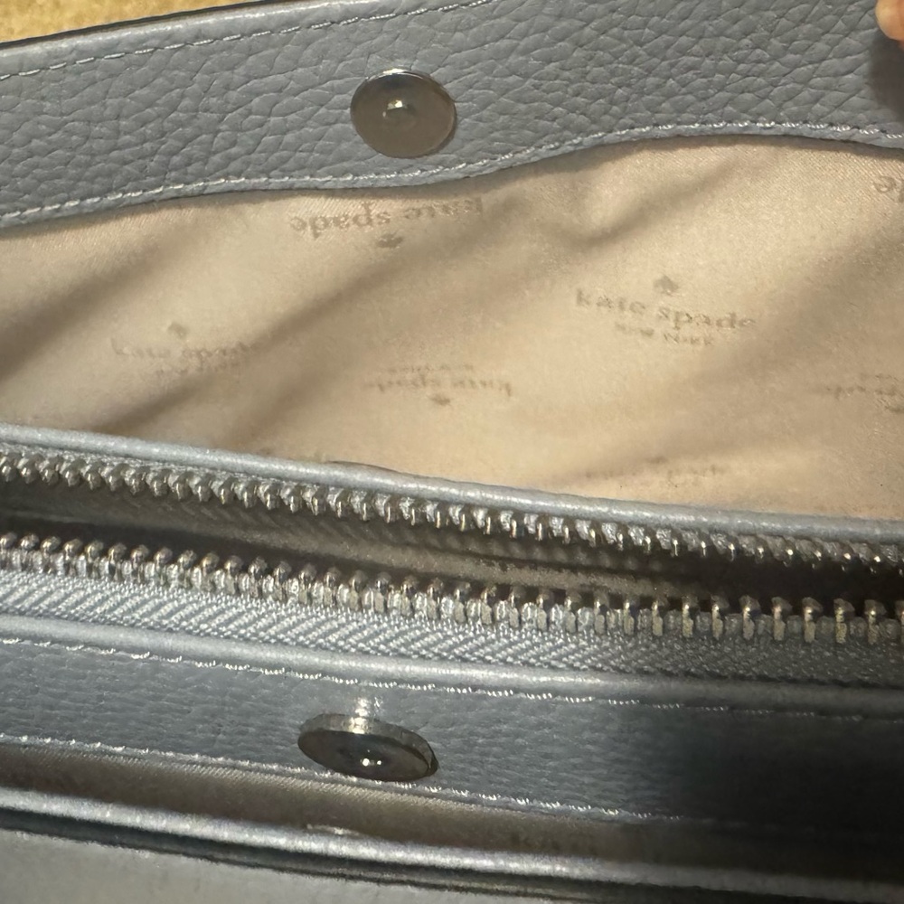 Kate Spade Gray Leather Handbag - Picture 10 of 10